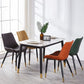 Contemporary Kitchen Dining Side Chair Leather Solid Back Chairs with Metal Legs Clearhalo ' kitchen&dining_furn' 'Dining Chairs' 'Dining Tables & Seating' 'dining_chair' 'furn' 'furn_dining_chair' 'Furniture' 'furniture_dining_chair' 'Kitchen & Dining Furniture' 'kitchen' 1200x1200_c5e4f314-2206-44fc-aacb-5f2a8b1376a9