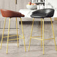Glam Counter Bar Stool Armless Leather Bar Stool with Footrest Steel Base Clearhalo 'Bar Furniture' 'Bar Stools' 'bar_stools' 'furn' 'furn_bar_stools' 'furniture_bar_stools' 'Kitchen & Dining Furniture' 'kitchen&dining_furn' 'kitchen' 'kitchen_furn' Furniture' 1200x1200_c5e63c02-ec95-4ccb-b11e-ed726ce68d81