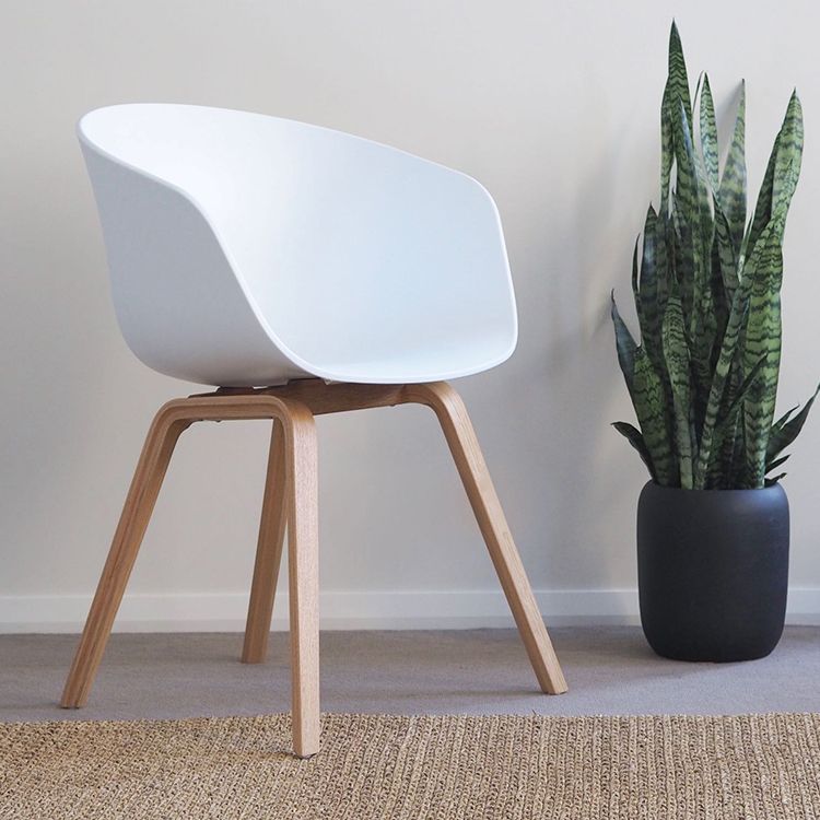 Modern Style Chairs Dining Arm Chairs with Wooden Legs for Kitchen Clearhalo ' kitchen&dining_furn' 'Dining Chairs' 'Dining Tables & Seating' 'dining_chair' 'Furniture' 'furniture_dining_chair' 'Kitchen & Dining Furniture' 'kitchen' 1200x1200_c5edb972-688b-474e-ab5a-5ab97f665c25