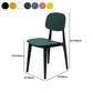 Scandinavian Stackable Dining Side Chair Plastic Armless Dining Chairs