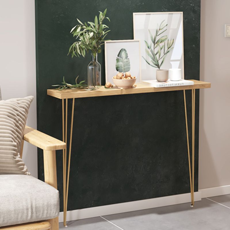 Tavolo della console contemporanea a forma di rettangolo