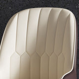 Glam Metal Dining Room Chairs Upholstered Side PU Leather Armchairs for Restaurant Clearhalo ' kitchen&dining_furn' 'Dining Chairs' 'Dining Tables & Seating' 'dining_chair' 'furn' 'furn_dining_chair' 'Furniture' 'furniture_dining_chair' 'Kitchen & Dining Furniture' 'kitchen' 1200x1200_c5f07d9b-9afd-4609-a13c-177ffd306b2c