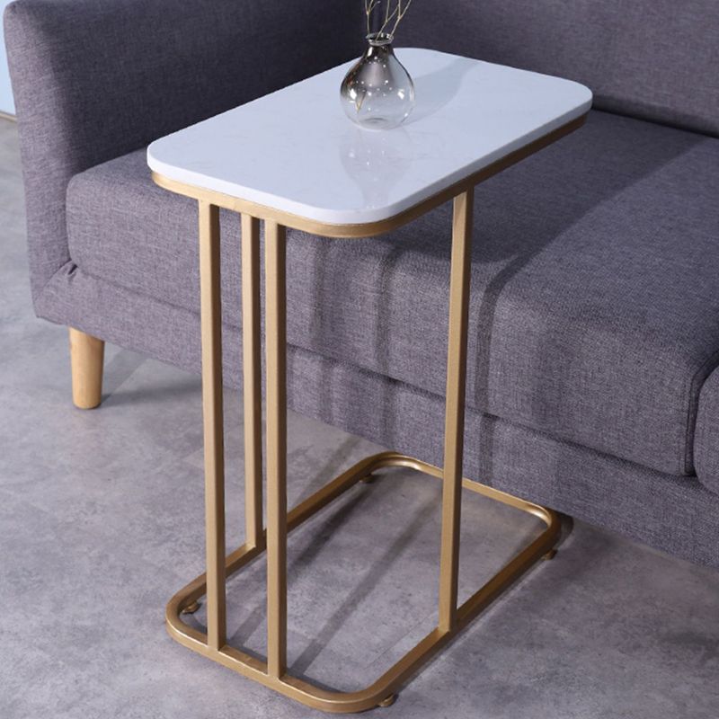 19.7" W Modern End Table Rectangular Slate C Sofa Side Table Clearhalo 'Coffee & Accent Tables' 'End & Side Tables' 'end_side_tables' 'furn' 'furn_end_side_tables' 'Furniture' 'Living Room Furniture' 1200x1200_c5f185f4-a3c3-453f-8c4d-cd08e9bcee49