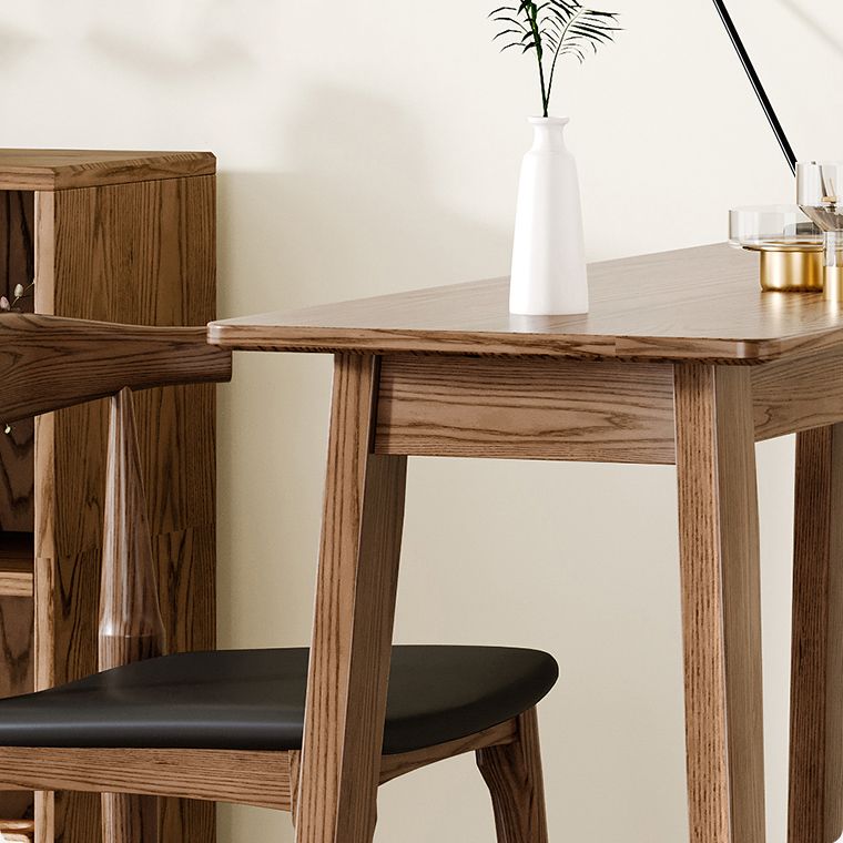 Table de pub rectangulaire de 1/3 pièces modernes ensemble de comptoirs en bois pour salle à manger