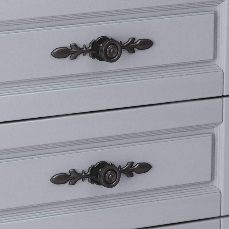 Mid-Century Modern Wood Chest 43.3" Tall 5 - Drawer Accent Chest Clearhalo 'Cabinets & Chests' 'cabinets_chests' 'furn' 'furn_cabinets_chests' 'Furniture' 'Living Room Furniture' 1200x1200_c5f68747-b303-4e15-90ed-abcd5970becd