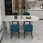 Stone and Wood Dining Room Collection Home Kitchen Dinner Modern Dining Table Clearhalo 'Dining Tables & Seating' 'Dining Tables' 'dining_table' 'furn' 'furn_dining_table' 'Furniture' 'furniture_dining_table' 'Kitchen & Dining Furniture' 'kitchen' 'kitchen_dining_table' 1200x1200_c5f6d6e7-7785-4bb5-8201-b4f99f529296