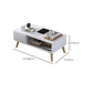 16.53"H Rectangle Wood Coffee Table 4 Legs Cocktail Table with Storage Clearhalo 'Coffee & Accent Tables' 'Coffee Tables' 'coffee_tables' 'furn' 'furn_coffee_tables' 'Furniture' 'Living Room Furniture' 1200x1200_c5f9a596-f986-4d00-b7dc-f29abaae80f0