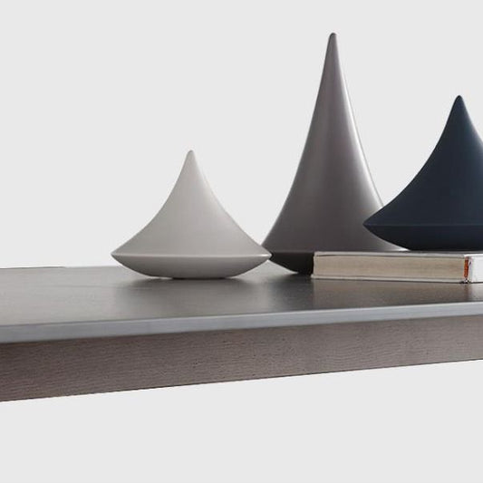 Sintered Stone Top Dining Table Modern Rectangle Table with 4 Ash Wood Legs