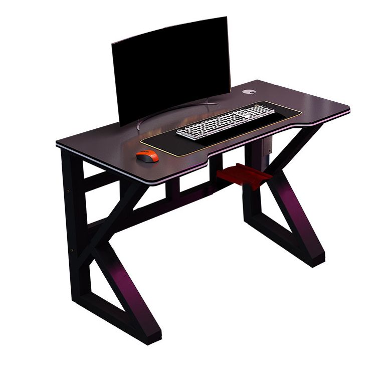 Kabelmanagement Gaming Desk Ergonomische rechteckige Computertisch für Zuhause