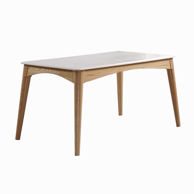 Marble Rectangle Dining Table for Restaurant Medieval Modern Table with Wooden 4 Legs Clearhalo ' dining_table' 'Dining Tables & Seating' 'Dining Tables' 'furn' 'furn_dining_table' 'Furniture' 'furniture_dining_table' 'Kitchen & Dining Furniture' 'kitchen&dining_furn' 'kitchen' 'kitchen_dining_table' 1200x1200_c5fd17f7-b2af-4a35-a2f0-7923591f83c3