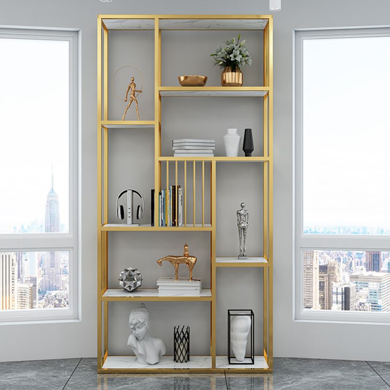 Open Metal and Wood Book Shelf Etagere Shelf Bookcase for Office Clearhalo 'Bookcases' 'furn' 'furn_bookcases' 'Furniture' 'Office Furniture' 1200x1200_c6035fa9-d382-49c0-8996-b85546c3ac9e