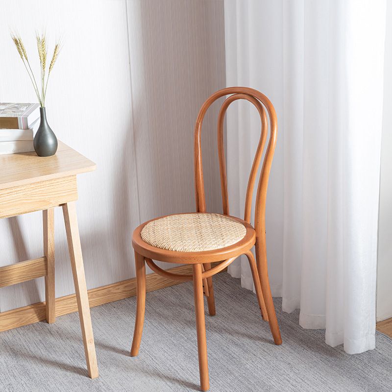 Wood Traditional Kitchen Dining Room Side Chair Windsor Back Chair Clearhalo 'Dining Chairs' 'Dining Tables & Seating' 'dining_chair' 'furn' 'furn_dining_chair' 'Furniture' 'furniture_dining_chair' 'Kitchen & Dining Furniture' 1200x1200_c608b70b-a10b-4db5-8648-acdeca2de812