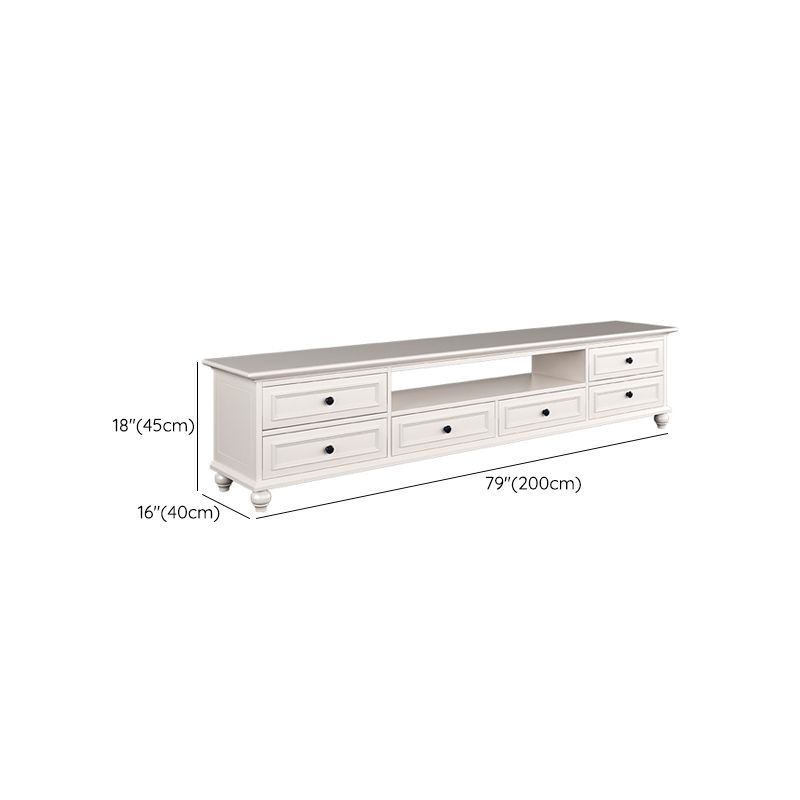 18-inch TV Console Modern TV Stand with Drawers for Living Room Clearhalo 'furn' 'furn_tv_stands_entertainment_centers' 'Furniture' 'Living Room Furniture' 'TV Stands & Entertainment Centers' 'TV Stands & Media Storage Furniture' 'tv_stands_entertainment_centers' 1200x1200_c60c17f9-c2f8-49ce-911b-2b6a93ca90b7