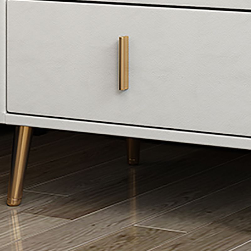 Modern de cabina de cabecera y mesa nocturna de cuero para dormitorio para dormitorio