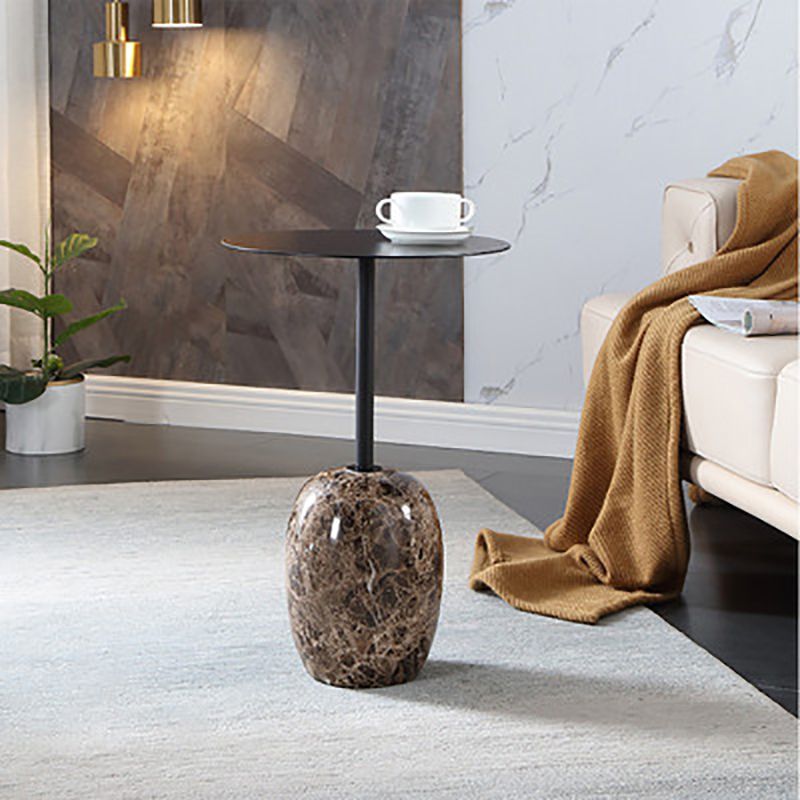 Gorgeous Square Steel Trestle End Table with no Wheel for Living Room Clearhalo 'Coffee & Accent Tables' 'End & Side Tables' 'end_side_table' 'end_side_tables' 'furn' 'furn_end_side_tables' 'Furniture' 'furniture_end_side_table' 'Living Room Furniture' 1200x1200_c6111669-bec1-4378-a6cb-0c159341f268