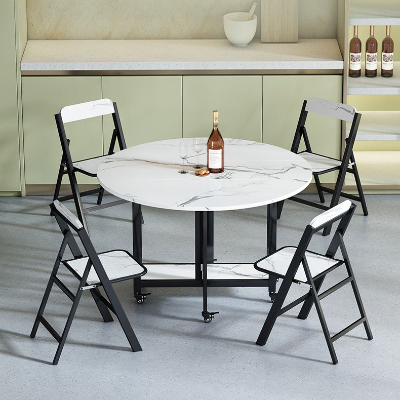 Midcentury Style Round Furniture Solid Wood Dining Table for Dining Room Clearhalo ' dining_table' 'Dining Tables & Seating' 'Dining Tables' 'furn' 'furn_dining_table' 'Furniture' 'furniture_dining_table' 'Kitchen & Dining Furniture' 'kitchen&dining_furn' 'kitchen' 'kitchen_dining_table' 1200x1200_c6126adb-c7f0-4873-ad02-5baabc67d342