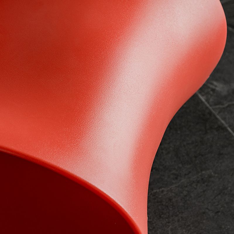 Silla de asiento de plástico moderna silla de plástico Rocking Accent Accent para sala de estar