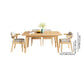 Minimalist Wooden Table Set for 4/6 with Rectangle Table Dining Set for Restaurant Clearhalo 'Dining Room Sets' 'Dining Tables & Seating' 'dining_room_set' 'furn' 'furn_dining_room_set' 'Furniture' 'furniture_dining_room_set' 'Kitchen & Dining Furniture' 'kitchen&dining_furn' 'kitchen' 1200x1200_c6145259-c8ff-4bbc-bf27-ccf1a6d73f25