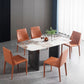 Modern Style 1/2/5/6 Pieces Dining Set Sintered Stone Dining Table with Chairs Clearhalo 'Dining Room Sets' 'Dining Tables & Seating' 'dining_room_set' 'furn' 'furn_dining_room_set' 'Furniture' 'furniture_dining_room_set' 'Kitchen & Dining Furniture' 1200x1200_c614ce96-28d7-4716-bf58-200a358b4ff9