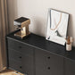 Ultra-Modern Double Dresser Solid Pine Storage Chest Dresser for Bedroom
