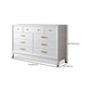 Ultra-Modern Double Dresser White Storage Chest Dresser for Bedroom Clearhalo 'Bedroom Furniture' 'Dressers & Chests' 'dressers_chests' 'furn' 'furn_dressers_chests' 'Furniture' 1200x1200_c61675ce-b028-47a5-be0c-261c339e89cd