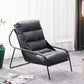 Industrial Genuine Leather Lounge Chair Solid Color Tufted Back Chair Clearhalo 'Accent Chairs' 'accent_chairs' 'Chairs & Seating' 'furn' 'furn_accent_chairs' 'Furniture' 'Living Room Furniture' 1200x1200_c61a7476-9c74-44f5-9a19-29802a7f8b92