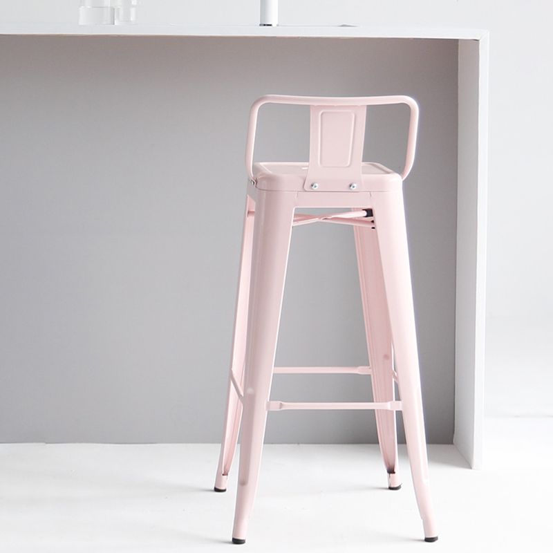 Modern Coffee Shop Sabures Cuadrones de metal cuadrado Bar & Counter Tabres