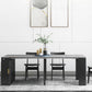 Contemporary Style Drop Leaf Dining Table Rectangle Table for Dining Room Clearhalo ' dining_table' 'Dining Tables & Seating' 'Dining Tables' 'furn' 'furn_dining_table' 'Furniture' 'furniture_dining_table' 'Kitchen & Dining Furniture' 'kitchen&dining_furn' 'kitchen' 'kitchen_dining_table' 1200x1200_c61c9866-9ad1-404b-8384-6be175c916f7