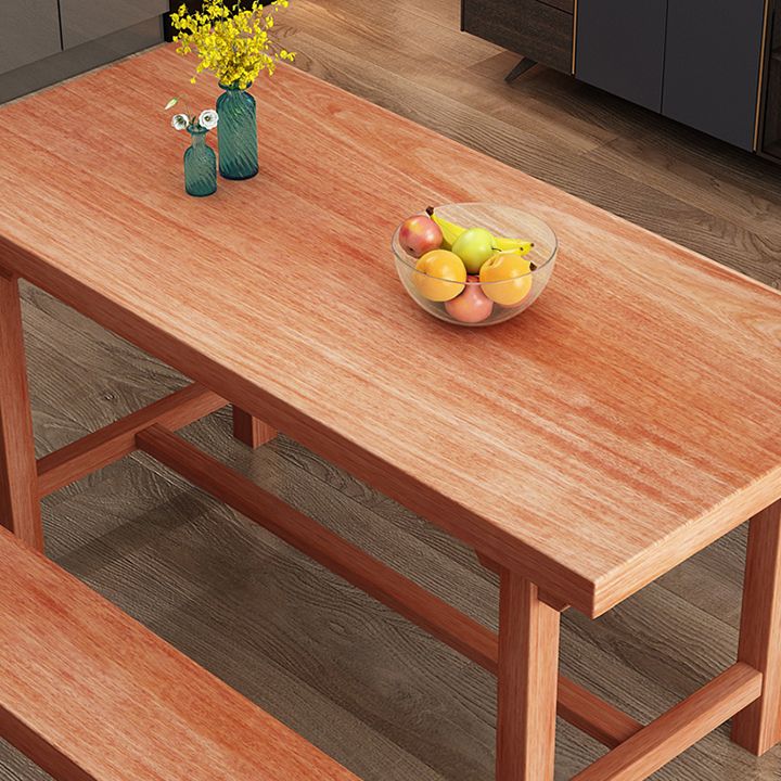 Modern Solid Wood Standard Dining Table Kitchen Rectangle Dining Table with Trestle Base Clearhalo ' dining_table' 'Dining Tables & Seating' 'Dining Tables' 'furn' 'furn_dining_table' 'Furniture' 'furniture_dining_table' 'Kitchen & Dining Furniture' 'kitchen&dining_furn' 'kitchen' 'kitchen_dining_table' 1200x1200_c61ce10e-d772-44bb-8a08-4c686d8d998e