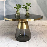 Mesa de acento de acento lateral contemporáneo de 29.53 pulgadas de ancho