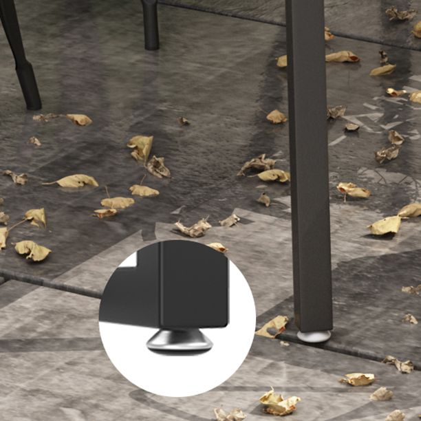 Juego de mesa rectángulo contemporáneo 1/2/5 piezas de comedor para cocina