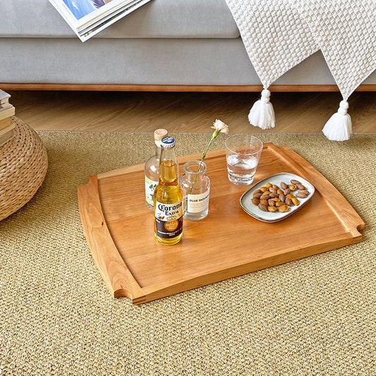 Modern Rectangular End Table Double Tier Corner Table with Storage Clearhalo 'Coffee & Accent Tables' 'End & Side Tables' 'end_side_tables' 'furn' 'furn_end_side_tables' 'Furniture' 'Living Room Furniture' 1200x1200_c629b367-b6ac-444b-b61a-5bb3325ac284