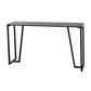 Industrial Grey Stone Pub Bar Table Indoor Iron Bar Dining Table with Double Pedestal Clearhalo 'Bar Furniture' 'Bar Tables' 'bar_tables' 'furn' 'furn_bar_tables' 'Furniture' 'furniture_bar_tables' 'Kitchen & Dining Furniture' 1200x1200_c62c04b8-1418-4042-94c5-5018d561c98e