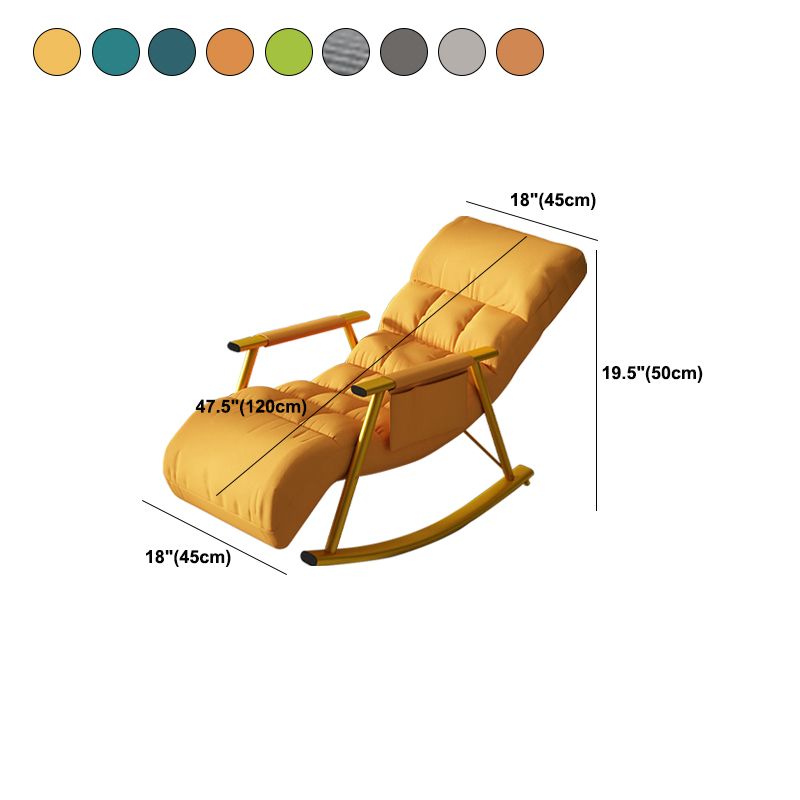 Chaise d'accentuation à bascule glamour