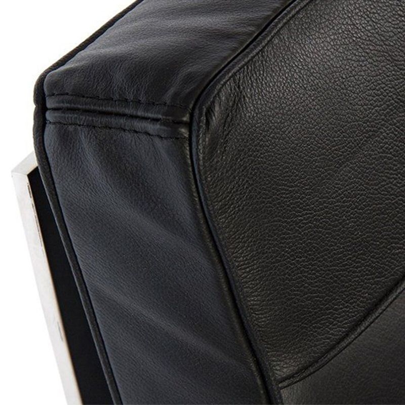 31.49" Wide Armless Chair Faux Leather Chair with Tufted Back Clearhalo 'Accent Chairs' 'accent_chairs' 'Chairs & Seating' 'furn' 'furn_accent_chairs' 'Furniture' 'Living Room Furniture' 1200x1200_c62e65ab-fbf0-441b-854f-c8e8fc38cf21