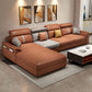Contemporary Sofa Pillow Back Cushions Sectional with Pillow Top Arm Clearhalo 'furn' 'furn_sectionals' 'Furniture' 'furniture_sectionals' 'Living Room Furniture' 'Sectionals' 1200x1200_c62fc545-b511-4382-8843-7f6ba809ee05