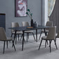 Metal Industrial Rectangle Dining Table Black Sintered Stone Table with 4 Legs Clearhalo ' dining_table' 'Dining Tables & Seating' 'Dining Tables' 'furn' 'furn_dining_table' 'Furniture' 'furniture_dining_table' 'Kitchen & Dining Furniture' 'kitchen&dining_furn' 'kitchen' 'kitchen_dining_table' 1200x1200_c6317c5b-bef9-412e-b2e7-a887b92885a4
