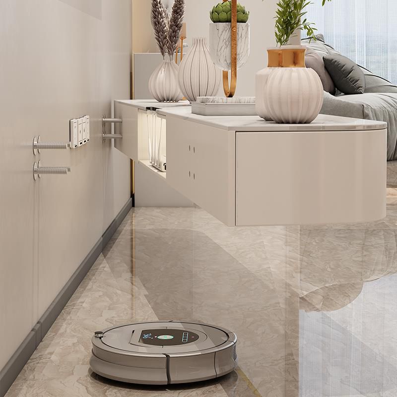 Modern Stone TV Stand Floating TV Media Stand con cajones para la sala de estar