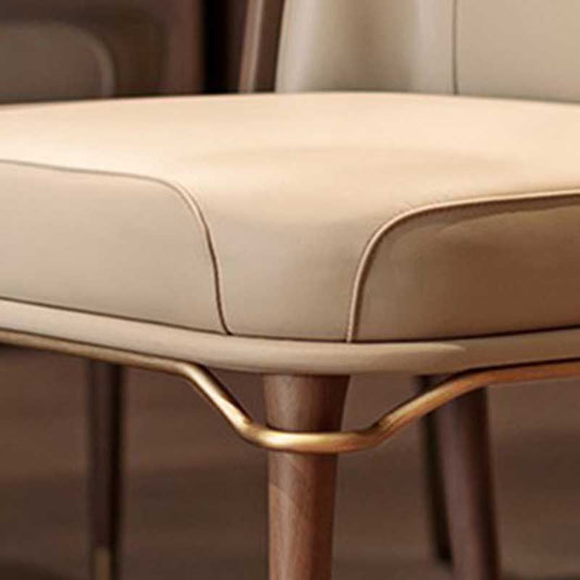 Contemporary Style Microfiber Leather Chair Parsons Dining Chair for Home Clearhalo ' kitchen&dining_furn' 'Dining Chairs' 'Dining Tables & Seating' 'dining_chair' 'furn' 'furn_dining_chair' 'Furniture' 'furniture_dining_chair' 'Kitchen & Dining Furniture' 'kitchen' 1200x1200_c637a997-6471-454f-b105-6900829f8389