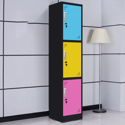 15 "L stalen garderobe armoire moderne scharnierende garderobe kast voor thuis