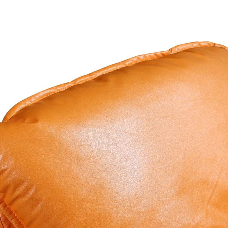 26.77" L x 37.40" W x 32.28" H Armless Lounge Chair Upholstered Accent Chair with Ottoman Clearhalo 'Accent Chairs' 'accent_chairs' 'Chairs & Seating' 'furn' 'furn_accent_chairs' 'Furniture' 'furniture_accent_chairs' 'Living Room Furniture' 1200x1200_c638aad3-e26a-4bc0-b1c9-502603b9dc49