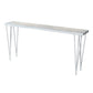 Contemporary Rectangle Counter-height Pub Table Indoor Stone Pub Bar Table Clearhalo 'Bar Furniture' 'Bar Tables' 'bar_tables' 'furn' 'furn_bar_tables' 'Furniture' 'Kitchen & Dining Furniture' 1200x1200_c63a7361-6a8b-42c8-acbd-c165fe7908fc