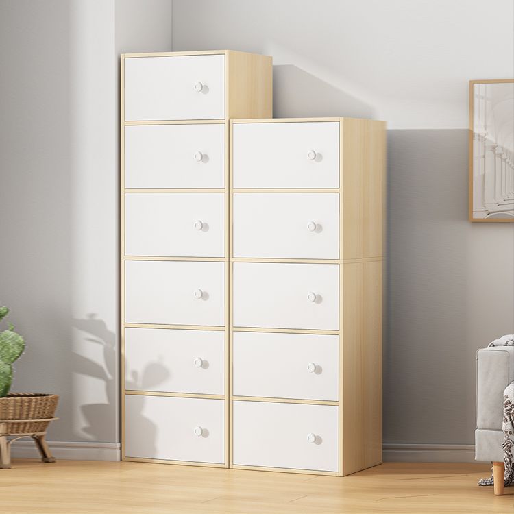 Minimalist Wooden Accent Cabinet Rectangle Storage Cabinet with Drawer Clearhalo 'Cabinets & Chests' 'cabinets_chests' 'furn' 'furn_cabinets_chests' 'Furniture' 'Living Room Furniture' 1200x1200_c63b88b5-e799-4218-acf4-0e65f96bc658