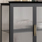 Glass Door Display Cabinet Industrial Storage Cabinet for Living Room Clearhalo 'Display & China Cabinets' 'display_china_cabinets' 'furn' 'furn_display_china_cabinets' 'Furniture' 'Kitchen & Dining Furniture' 1200x1200_c63c8061-79fd-400f-bad7-9b7fa4835cd3