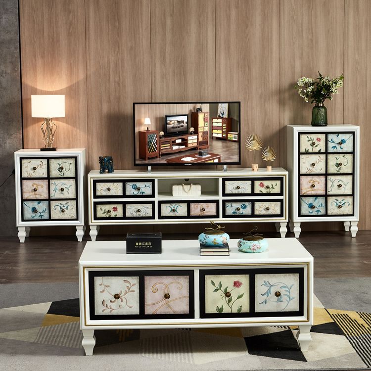 Top il legno rustico per legno e cassetto del torace con cassetti per camera da letto