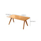 Solid Wood Dining Room Table 4 Legs Dining Table for Kitchen