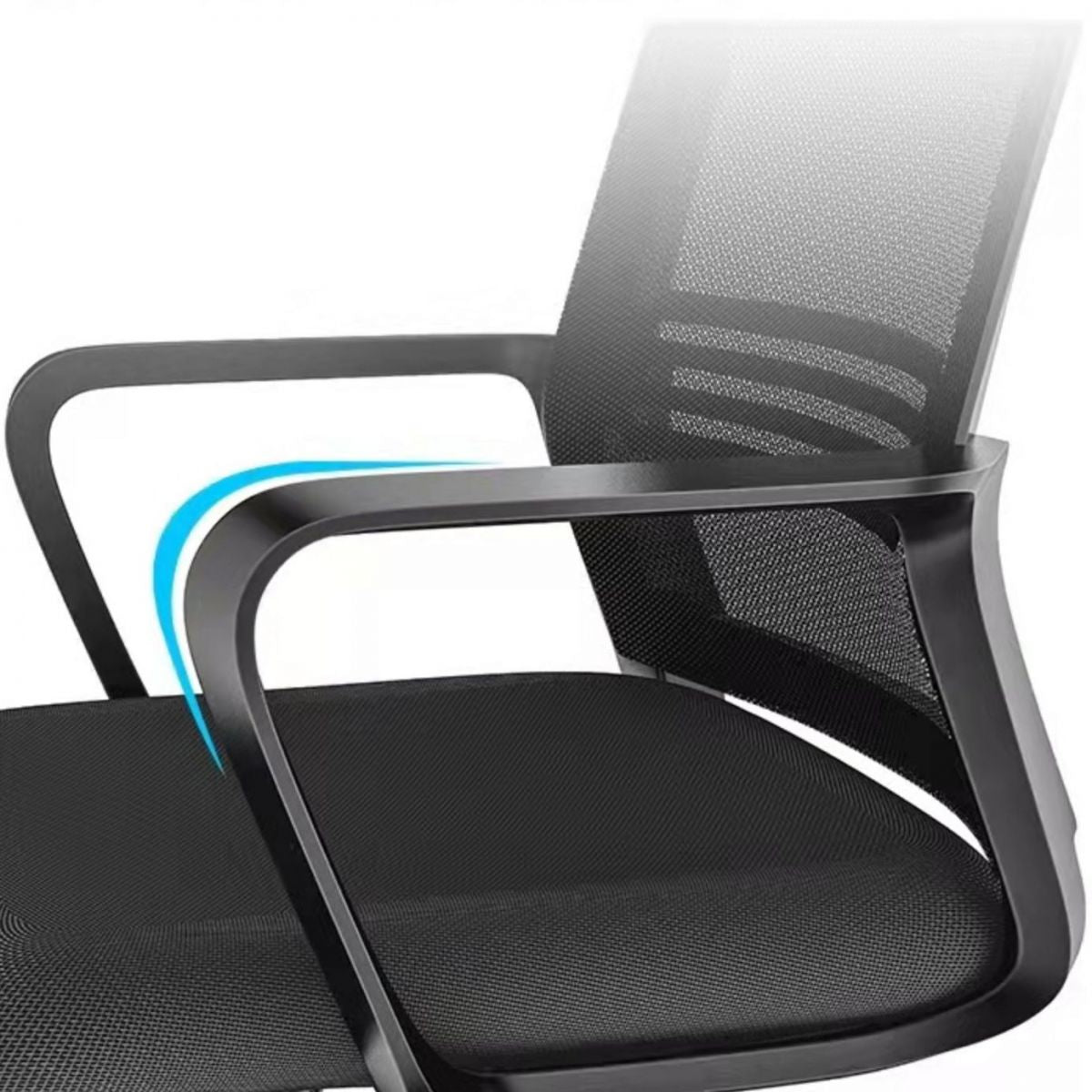 Contemporary Computer Arms Office Chair Ergonomic Mesh Task Chair Clearhalo 'furn' 'furn_office_chair' 'Furniture' 'Office Chairs' 'Office Furniture' 'office_chair' 1200x1200_c63d5473-31e6-4631-ae80-d0b779a5f5d5