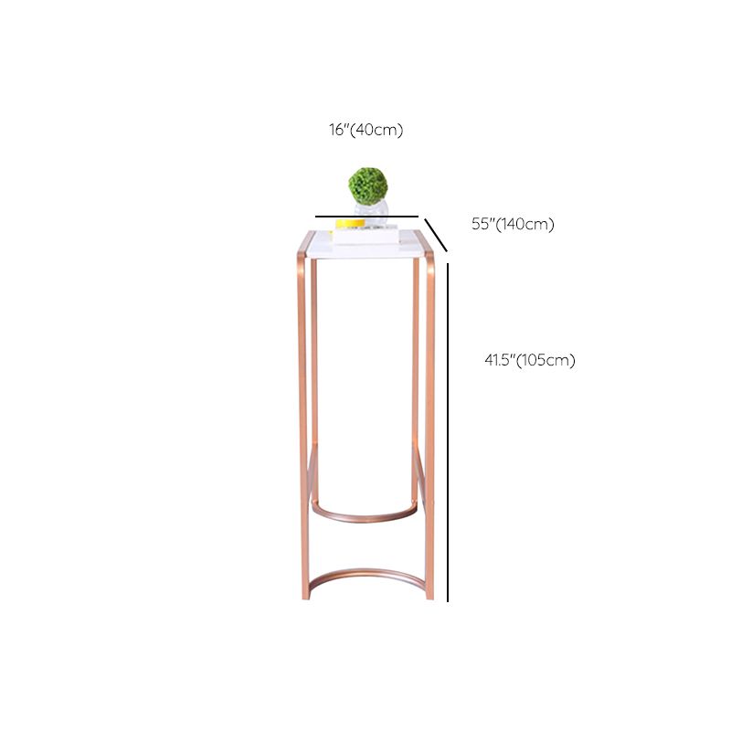 Juego de mesa de pub rectangular glamorosa 1/2 piezas de contador de contador juego de pub