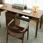 Table de bureau en bois massif moderne Home Writing Desk avec 5 tiroirs