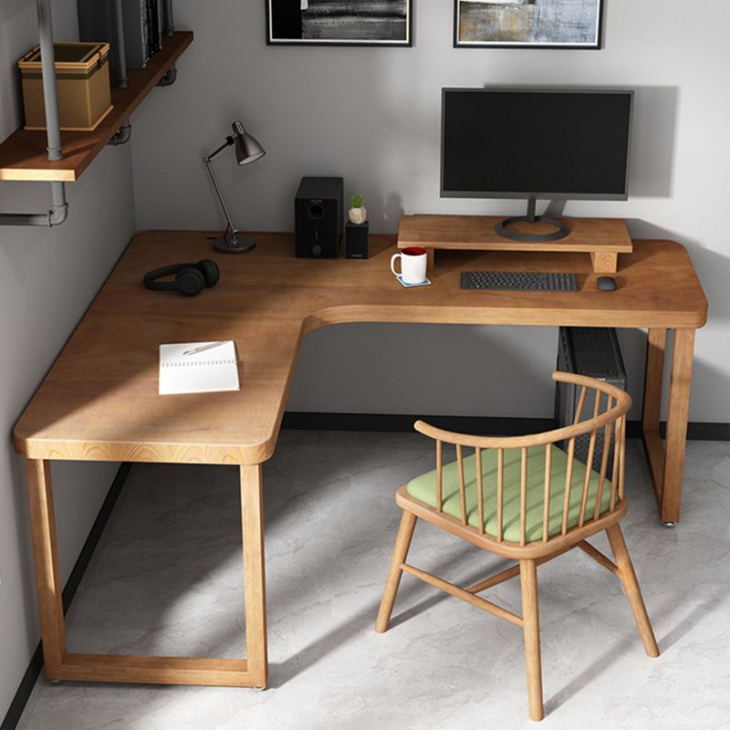 Scrivania per ufficio in legno massiccio contemporaneo da 29,53 pollici da ufficio alto